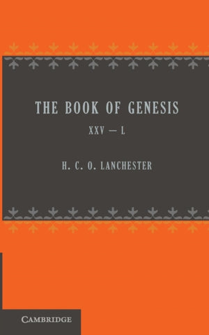 The Book of Genesis 25–50