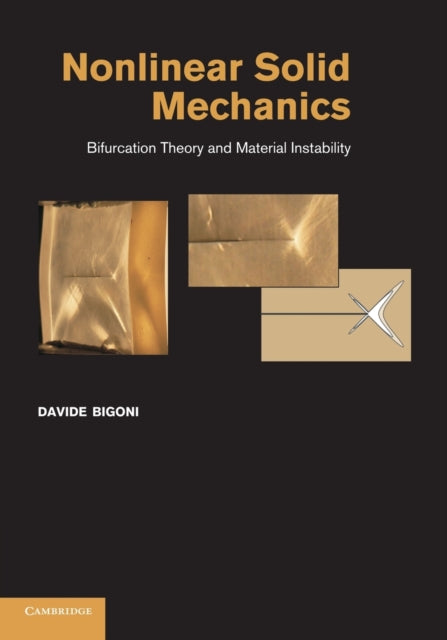 Book cover of: Nonlinear Solid Mechanics. By: Davide Bigoni