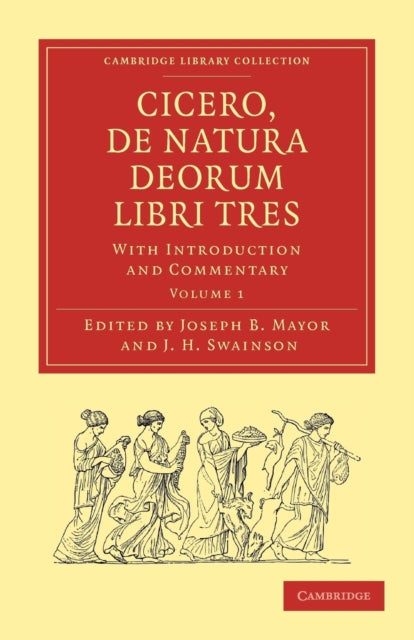 Book cover of: Cicero, De Natura Deorum Libri Tres. By: Cicero