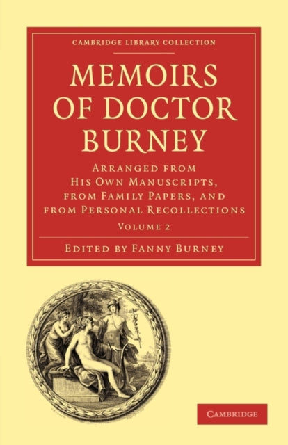 Book cover of: Memoirs of Doctor Burney. By: Charles Burney