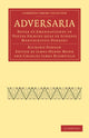 Book cover of: Adversaria. By: Richard Porson