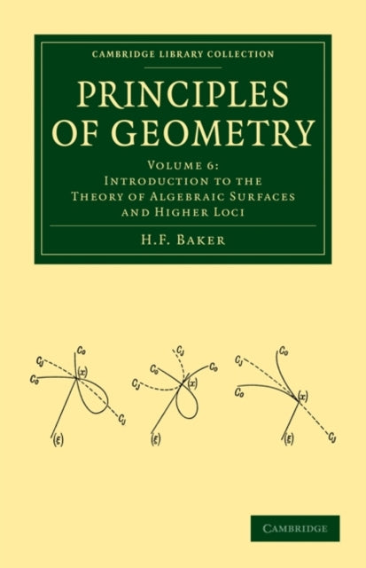 Book cover of: Principles of Geometry. By: H. F. Baker