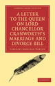 Book cover of: Letter to the Queen on Lord Chancellor Cranworth's Marriage and Divorce Bill. By: Caroline Sheridan Norton