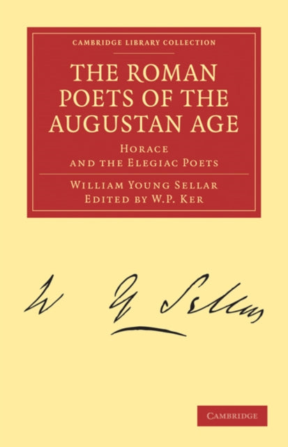 Book cover of: Roman Poets of the Augustan Age