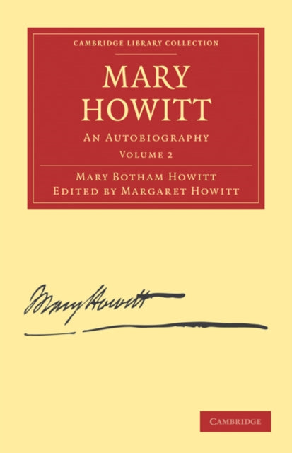 Book cover of: Mary Howitt: Volume 2. By: Mary Botham Howitt