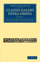Book cover of: Claudii Galeni Opera Omnia. By: Karl Gottlob Kühn