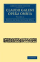 Book cover of: Claudii Galeni Opera Omnia. By: Karl Gottlob Kühn