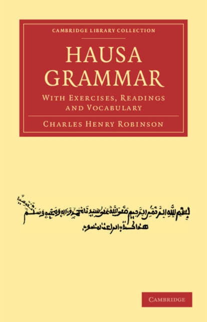 Book cover of: Hausa Grammar