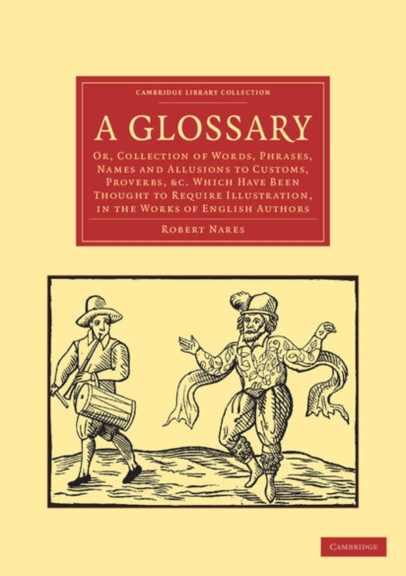 Book cover of: Glossary. By: Robert Nares