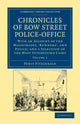 Book cover of: Chronicles of Bow Street Police-Office. By: Percy Fitzgerald