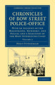 Book cover of: Chronicles of Bow Street Police-Office. By: Percy Fitzgerald