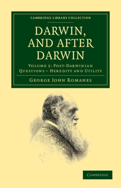 Book cover of: Darwin, and after Darwin. By: George John Romanes