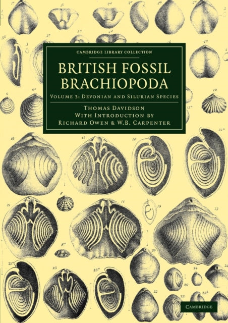 Book cover of: British Fossil Brachiopoda. By: Thomas Davidson