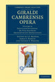 Book cover of: Giraldi Cambrensis opera. By: J. S. Brewer