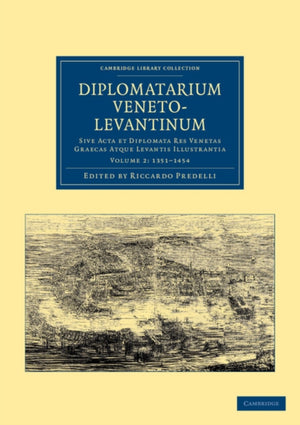 Diplomatarium veneto-levantinum