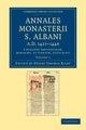 Book cover of: Annales monasterii S. Albani AD 1421–1440. By: Henry Thomas Riley