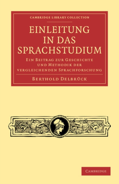 Book cover of: Einleitung in das Sprachstudium. By: Berthold Delbrück