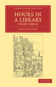 Book cover of: Hours in a Library (Third Series). By: Leslie Stephen