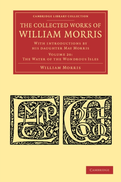 Book cover of: Collected Works of William Morris. By: William Morris