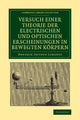 Book cover of: Versuch einer Theorie der electrischen und optischen Erscheinungen in bewegten Korpern. By: Hendrik Lorentz