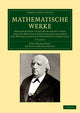 Book cover of: Mathematische Werke. By: Karl Weierstrass