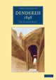Book cover of: Dendereh 1898. By: W. M. Flinders Petrie