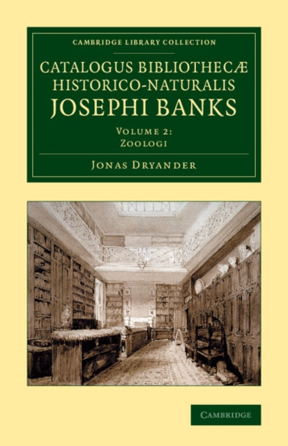 Book cover of: Catalogus bibliothecæ historico-naturalis Josephi Banks. By: Jonas Dryander