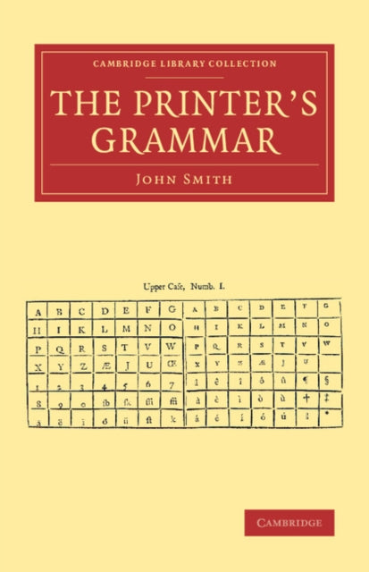 Book cover of: Printer's Grammar. By: John Smith