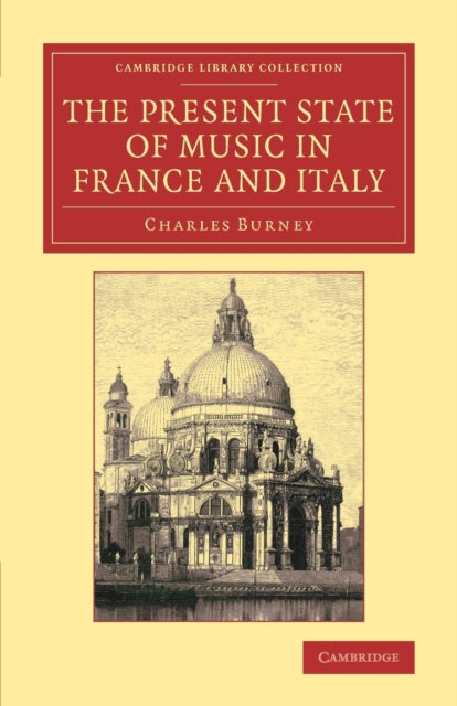 Book cover of: Present State of Music in France and Italy. By: Charles Burney