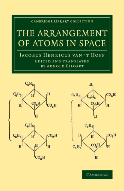 Book cover of: Arrangement of Atoms in Space. By: Jacobus Henricus van't Hoff