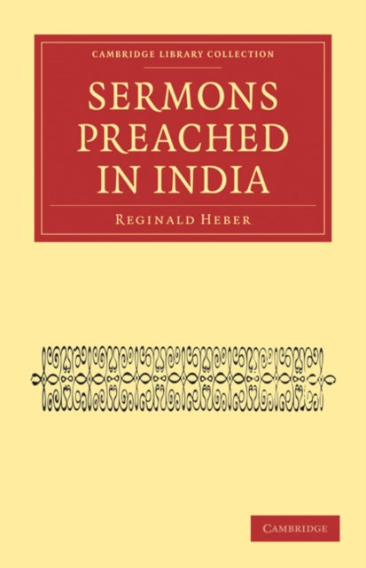 Book cover of: Sermons Preached in India. By: Reginald Heber