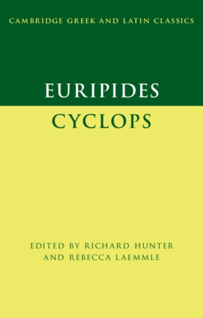 Book cover of: Euripides: Cyclops. By: Richard Hunter