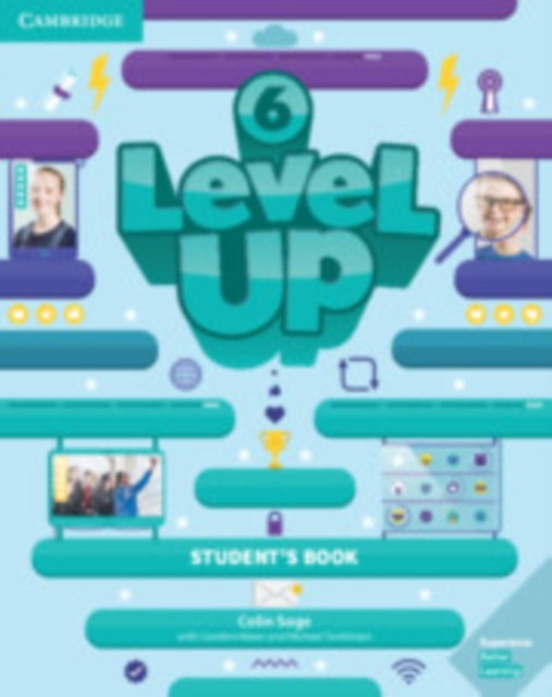 Book cover of: Level Up Level 6 Student's Book. By: Colin Sage