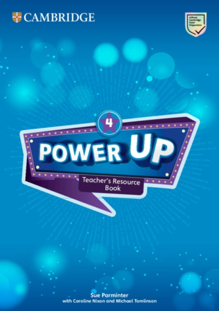 Book cover of: Power Up Level 4 Teacher's Resource Book with Online Audio. By: Sue Parminter