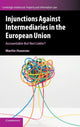 Book cover of: Injunctions against Intermediaries in the European Union. By: Martin Husovec