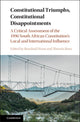 Book cover of: Constitutional Triumphs, Constitutional Disappointments