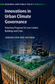 Book cover of: Innovations in Urban Climate Governance. By: Jeroen van der Heijden