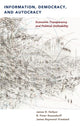 Book cover of: Information, Democracy, and Autocracy. By: James Raymond Vreeland