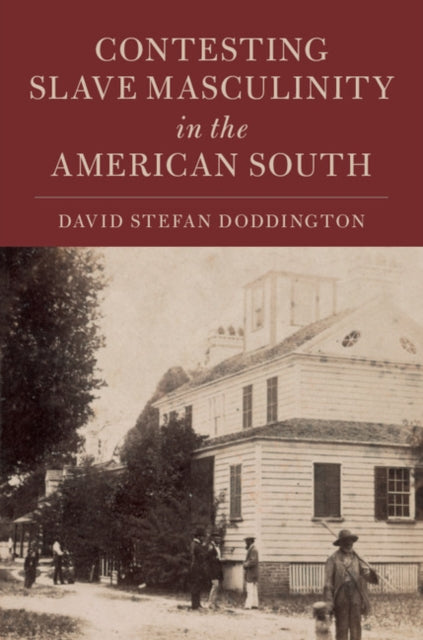 Book cover of: Contesting Slave Masculinity in the American South. By: David Stefan Doddington