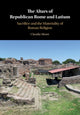Book cover of: Altars of Republican Rome and Latium. By: Claudia Moser