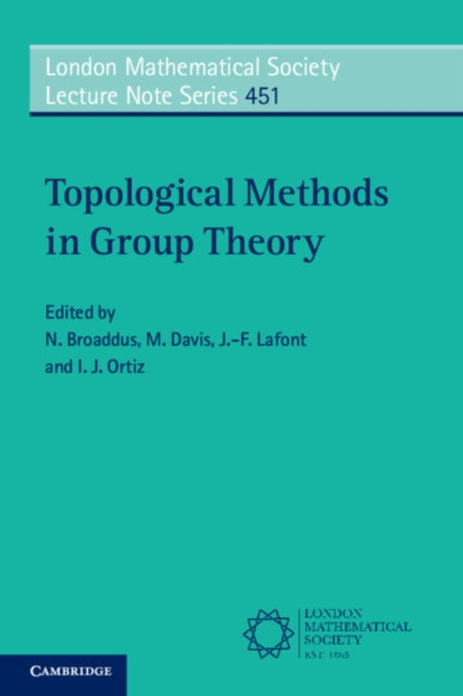 Book cover of: Topological Methods in Group Theory. By: N. Broaddus
