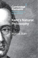 Book cover of: Kant’s Natural Philosophy. By: Marius Stan