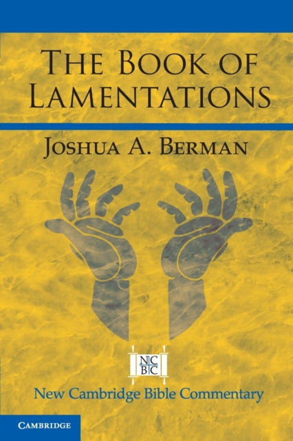 Book cover of: Book of Lamentations. By: Joshua A. Berman