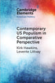 Book cover of: Contemporary US Populism in Comparative Perspective. By: Kirk Hawkins