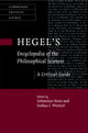 Book cover of: Hegel's Encyclopedia of the Philosophical Sciences. By: Sebastian Stein