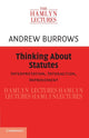 Book cover of: Thinking about Statutes. By: Andrew Burrows