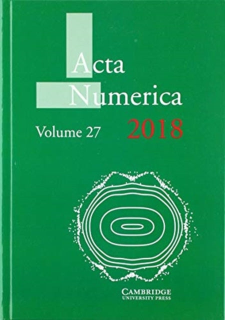 Book cover of: Acta Numerica 2018: Volume 27