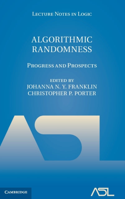 Book cover of: Algorithmic Randomness. By: Johanna N. Y. Franklin