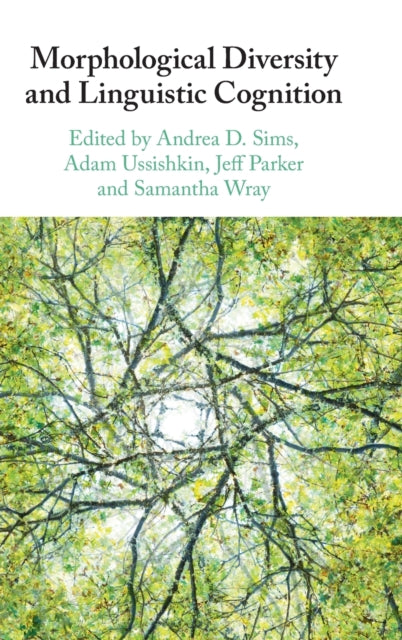 Book cover of: Morphological Diversity and Linguistic Cognition. By: Andrea D. Sims