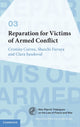Book cover of: Reparation for Victims of Armed Conflict. By: Cristián Correa